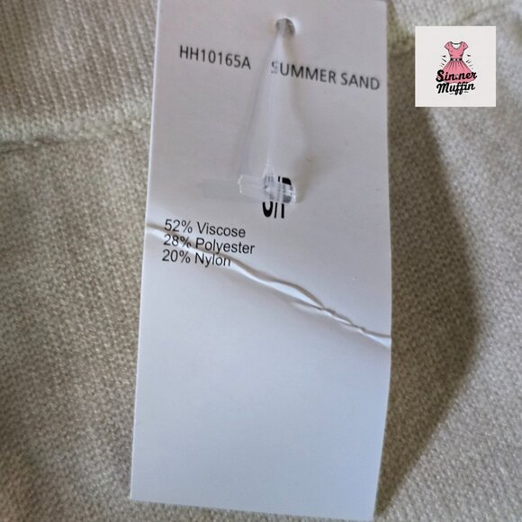 NWT House of Harlow 1960 Knit Summer Sands Set Tan S - Picture 8 of 9